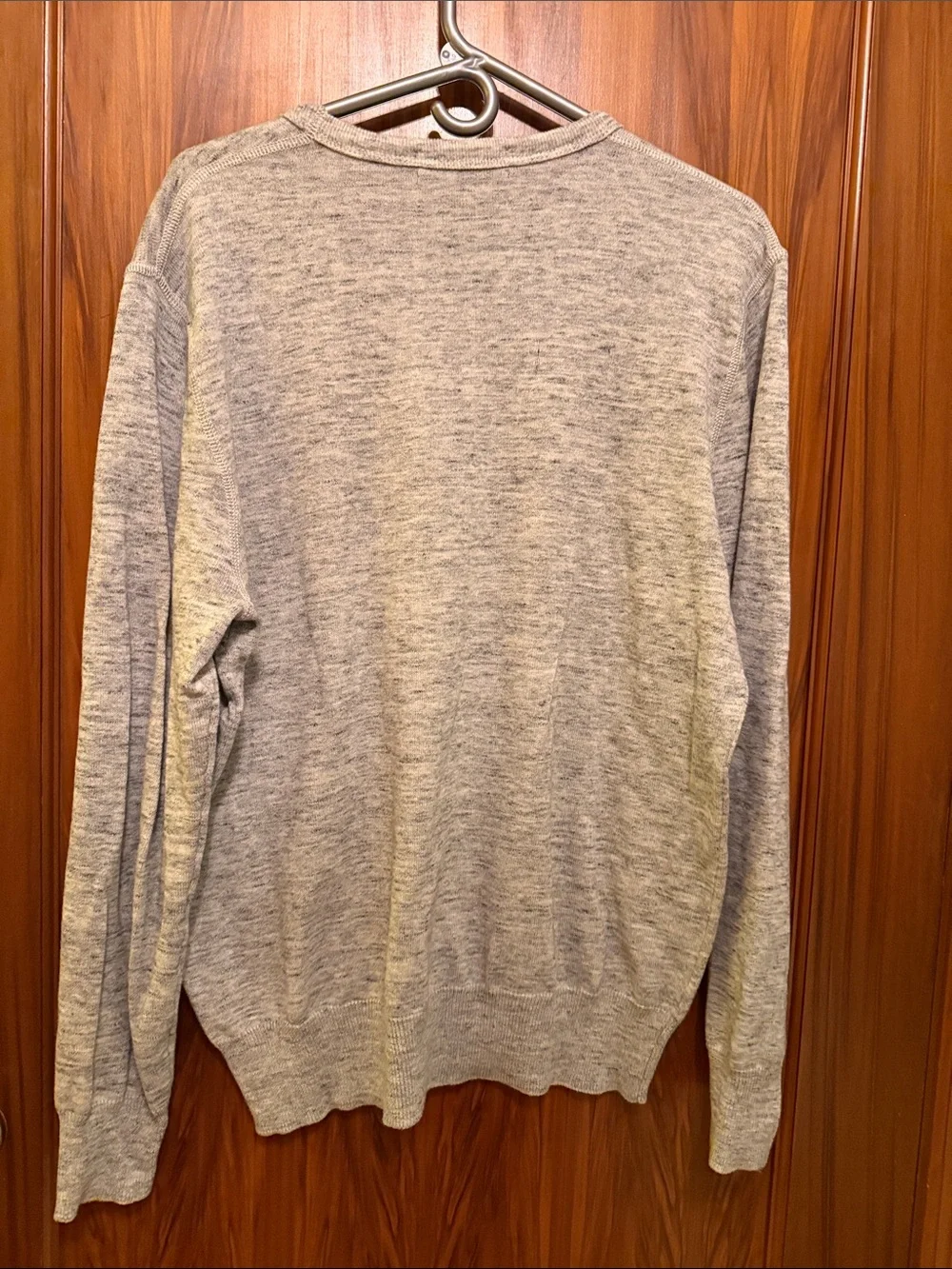 J. Crew Men’s Crewneck Sweater in Heather Gray size large